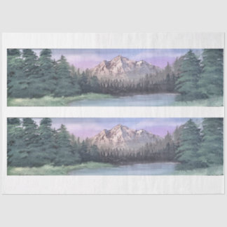 Mountain Escape Decoupage Tissue Paper
