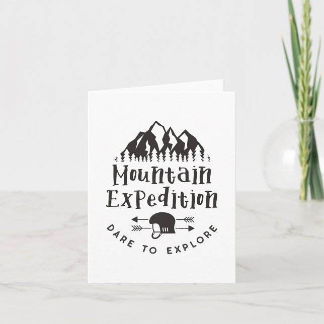 Mountain Expedition Dare To Explore Card (Creator Uploaded)