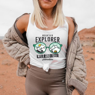 Mountain Explorer Wild and Free | Women Tank Top