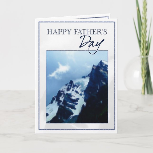 Mountain Father's Day Card (Front)