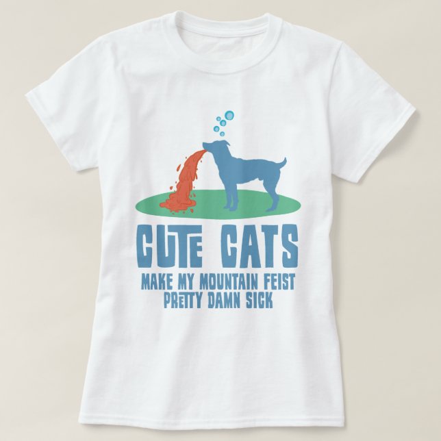 Mountain Feist T-Shirt (Design Front)