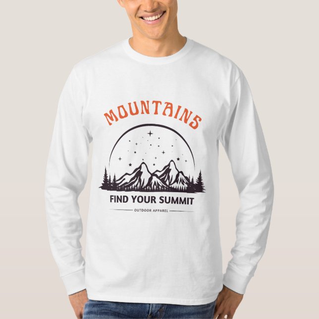 mountain find your summit T-Shirt (Front)