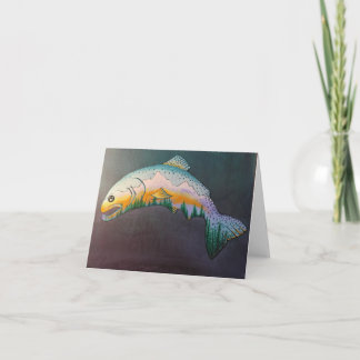 Mountain Fish Card