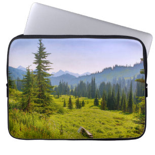 Mountain & Forest Landscape Washington State Laptop Sleeve