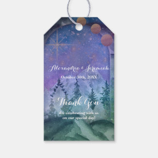 Mountain Forest Paradise Gift Tags