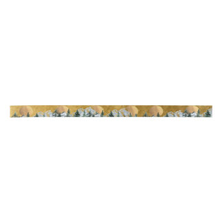 Mountain Forest Paradise Handfasting Satin Ribbon