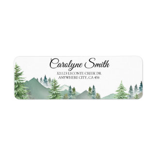 Mountain Forest Wedding