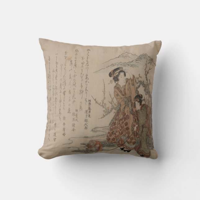 Mountain Geishas Cushion (Front)