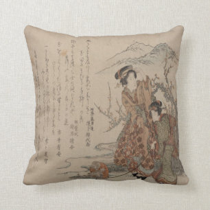 Mountain Geishas Cushion