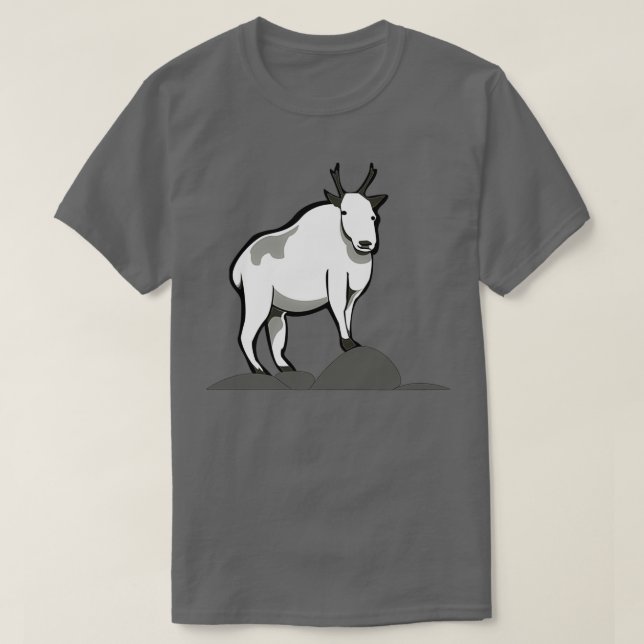 Mountain Goat  (2) T-Shirt (Design Front)
