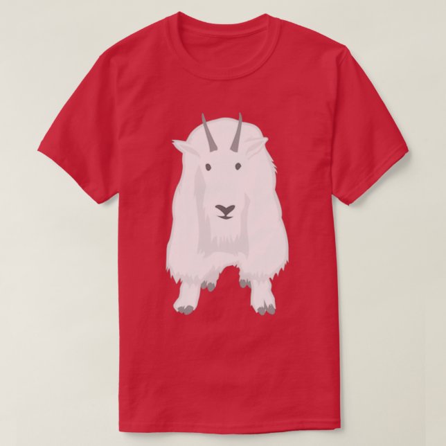 Mountain Goat  (3)  T-Shirt (Design Front)