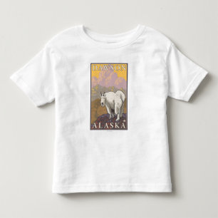 Mountain Goat - Dawson, Alaska Toddler T-Shirt