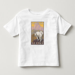 Mountain Goat - Fairbanks, Alaska Toddler T-Shirt