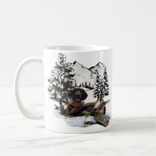 Mountain goat hunting adventure   coffee mug