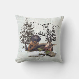 Mountain goat hunting adventure  cushion