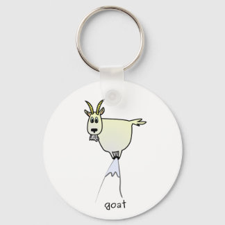 Mountain Goat Keychain