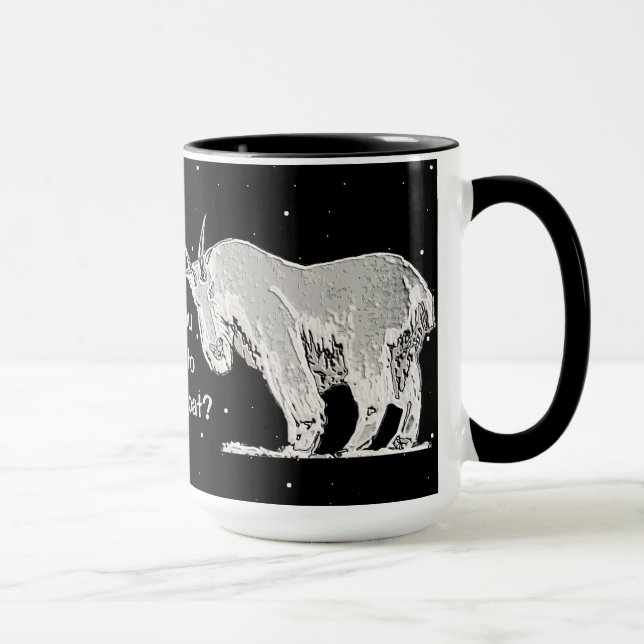 Mountain Goat Mug (Right)