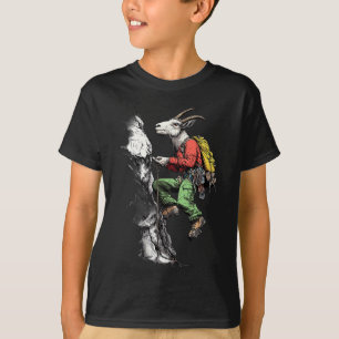 Mountain Goat Rock Climbing Expedition Adventure T-Shirt