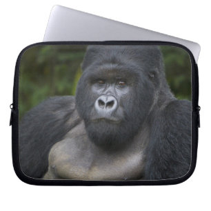 Mountain Gorilla and Silverback Laptop Sleeve