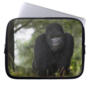 Mountain Gorilla and Silverback Laptop Sleeve
