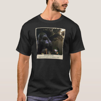 Mountain Gorilla Wildlife Endangered Species Shirt