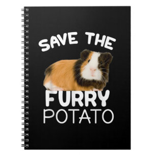 Mountain Guinea Pig - Save Furry Potato Notebook