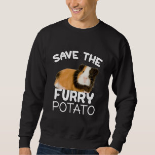 Mountain Guinea Pig - Save Furry Potato Sweatshirt