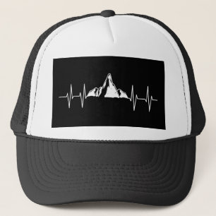 Mountain Heartbeat Trucker Hat