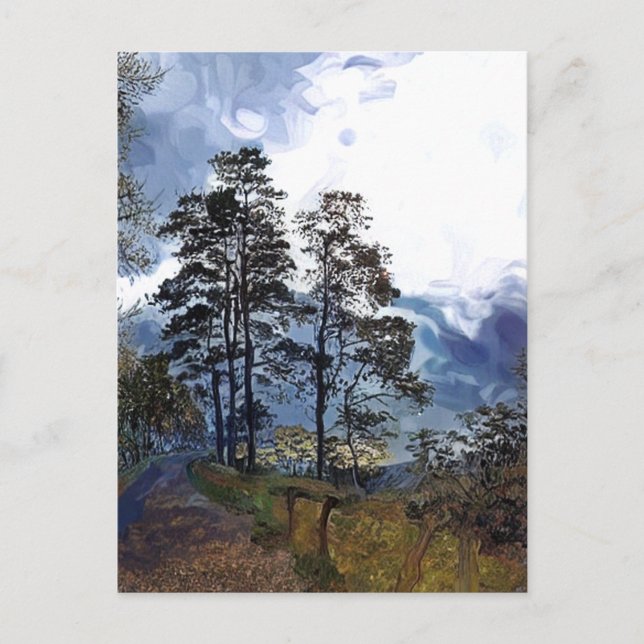 MOUNTAIN HIKE POSTCARD (Front)