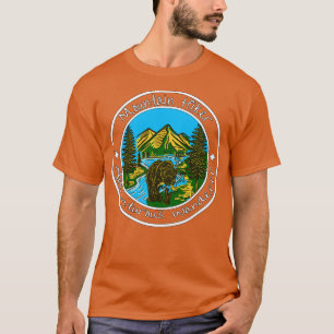 Mountain Hiker Bear Wilderness T-Shirt