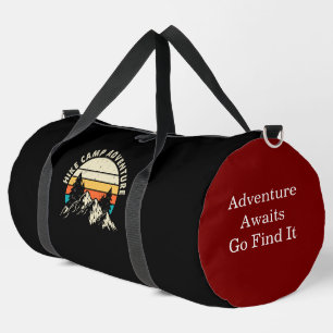 Mountain Hiking & Camping Adventure Duffle Bag