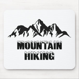 Mountain hiking mouse pad