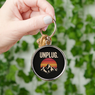 Mountain Hiking Unplug Key Ring