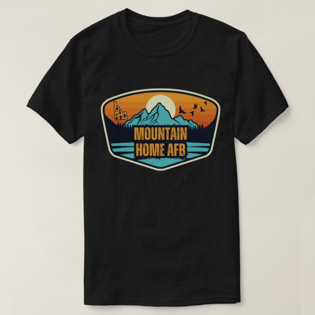 Mountain Home AFB, Idaho T-Shirt (Design Front)