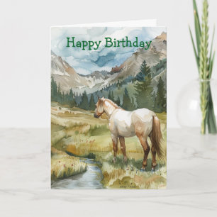 Mountain Horse Card