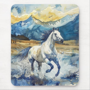 Mountain Horse Mouse Pad
