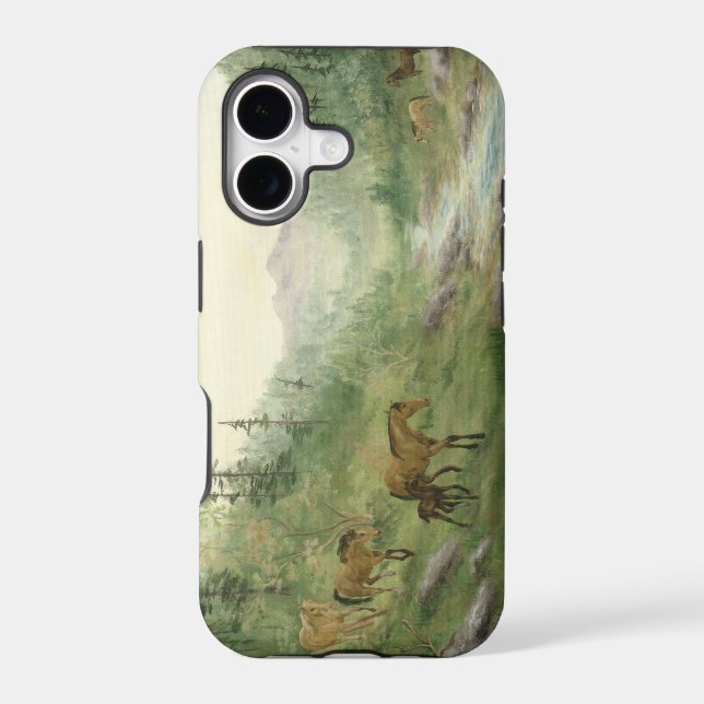 Mountain Horses iPhone 5 Case (Back)