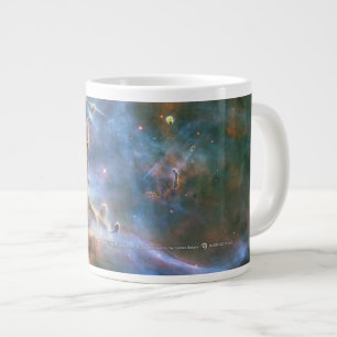 Mountain Hubble Telescope Cosmic Clouds Coffee Mug