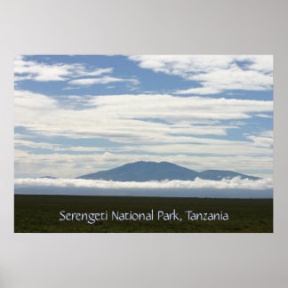 Mountain in the Clouds - Print