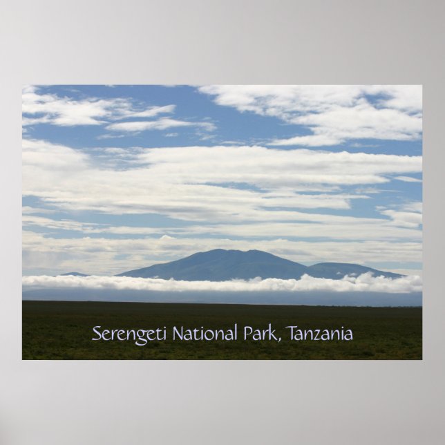 Mountain in the Clouds - Print (Front)