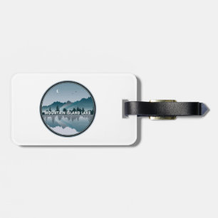Mountain Island Lake North Carolina Reflection Luggage Tag