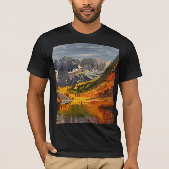 Mountain Lake, By Gary Poling T-Shirt (Front)