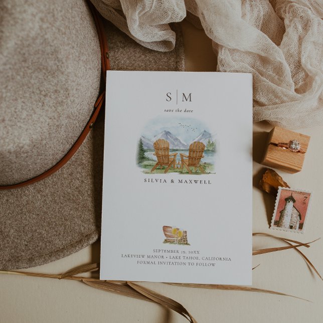 Mountain Lake Chairs | Rustic Outdoor  (Creator Uploaded)