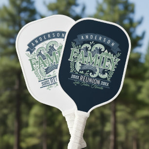 Mountain Lake Family Reunion Motif ID1317 Pickleball Paddle