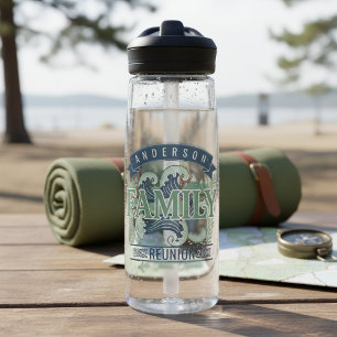 Mountain Lake Family Reunion Motif ID1317 Water Bottle