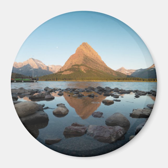 Mountain Lake | Glacier National Park Magnet (Front)