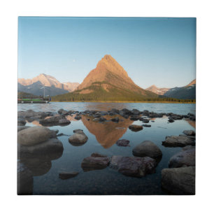 Mountain Lake   Glacier National Park Tile
