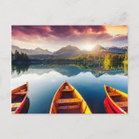 Mountain lake in National Park High Tatra 3