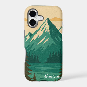 Mountain Lake Nature iPhone Case - Custom Design