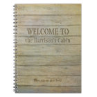 Mountain Lake Pines Welcome Cabin Personalised